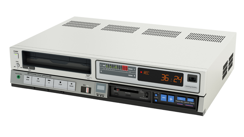 Unbranded VHS Player