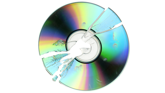 Unrecoverable Cracked DVD