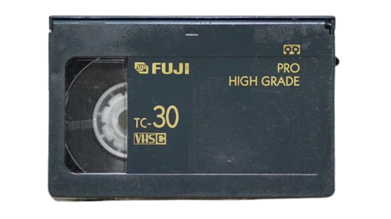 Fuji Pro High Grade TC-30 VHS-C Tape