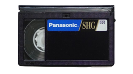 Panasonic SHG VHS-C Tape