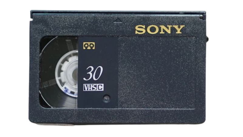 Sony 30 VHS-C Cassette Tape