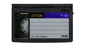 VHS-C TDK HG Ultimate TC-30