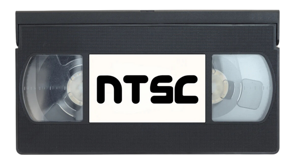 VHS Formatted NTSC