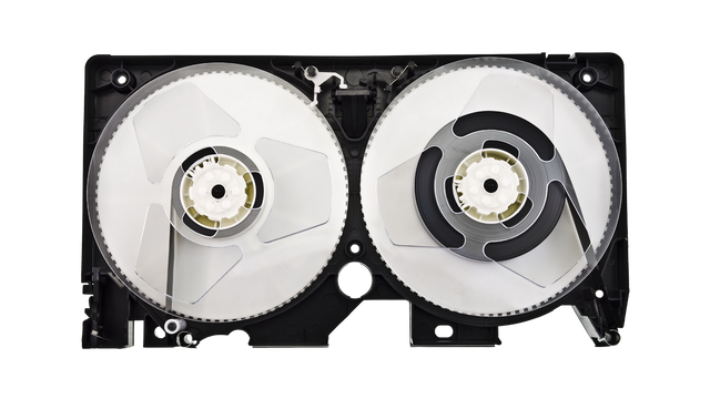 Inside a VHS Cassette