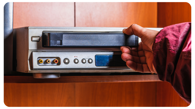 VHS Stuck in VCR