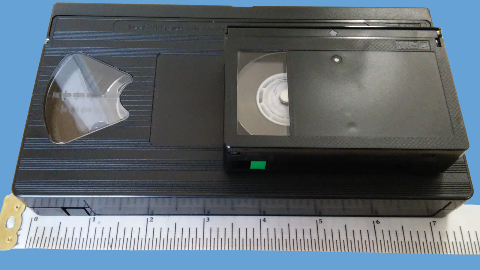 VHS Tape Dimensions