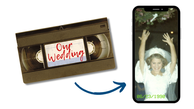 Transfer VHS to digital to enjoy home movies on any device