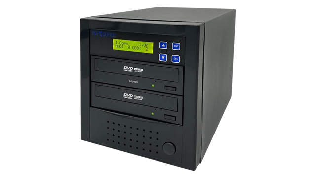 Machine for copying DVDs