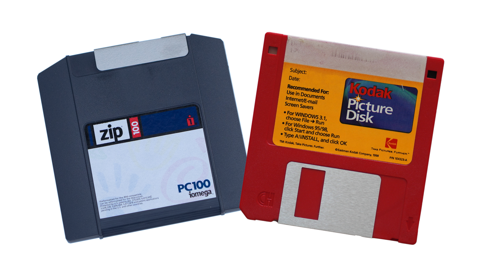 Zip Disk vs Floppy Disk