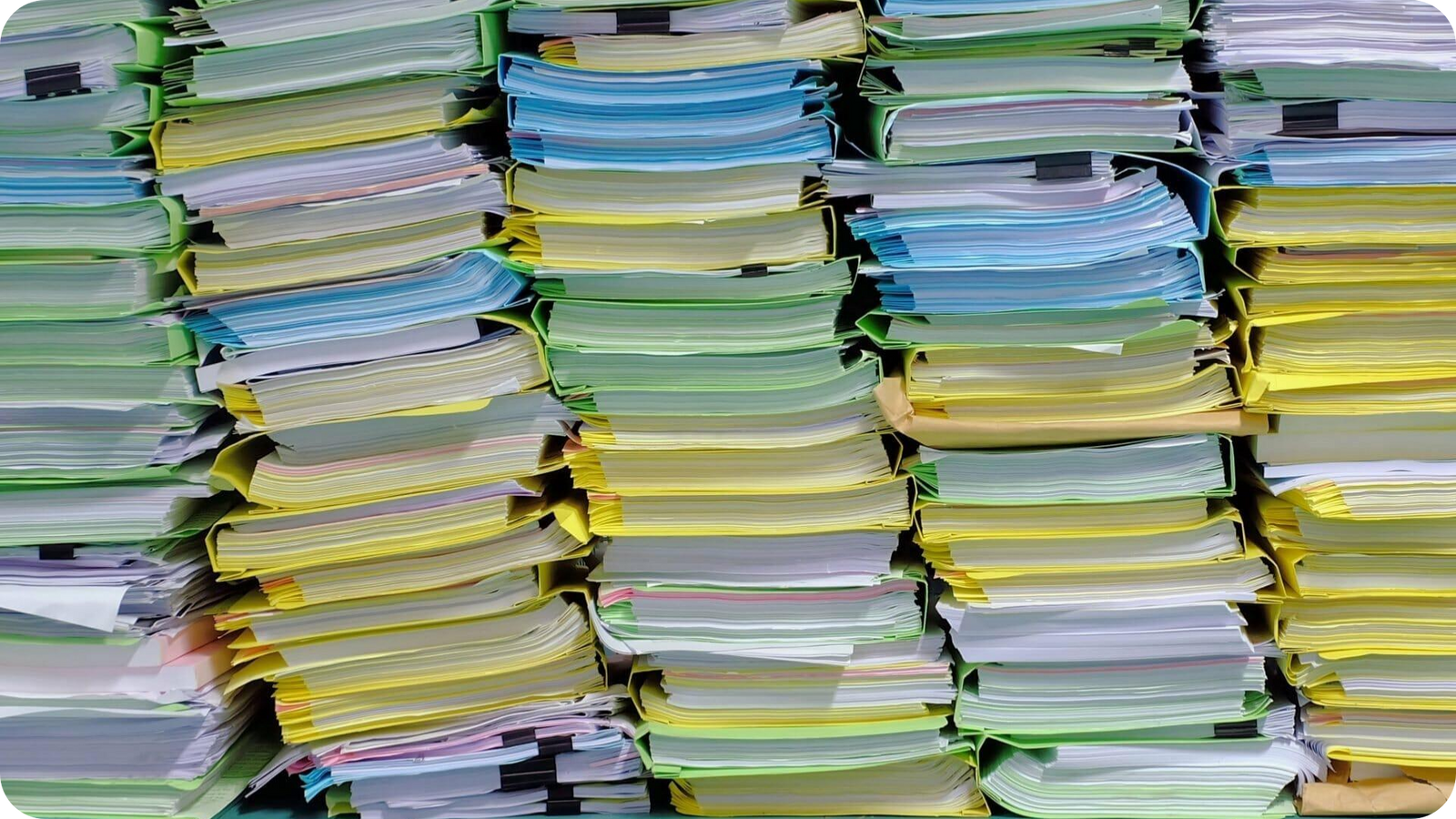 organized paper archives