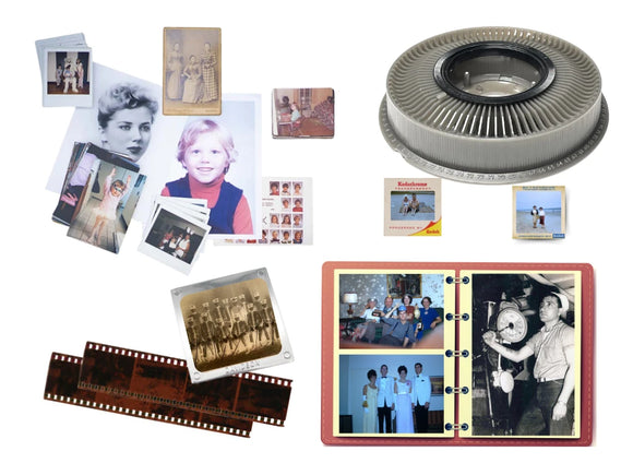 Photo Scanning Service: Prints, Albums, Slides, and Negatives