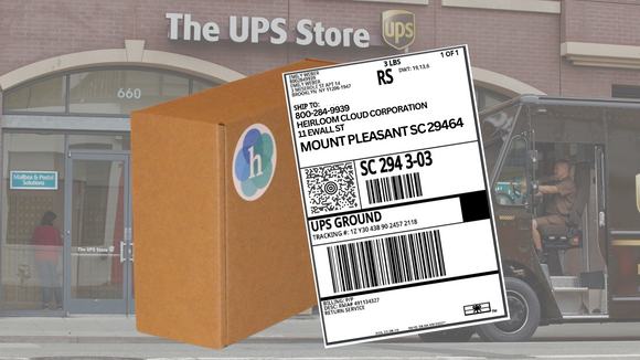 Heirloom Shipping Box or Label