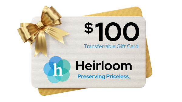 Heirloom $100 Transferrable Gift Card