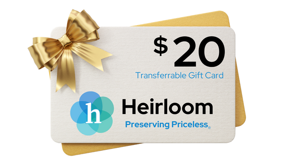 Heirloom $20 Transferrable Gift Card