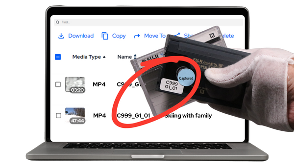 8mm Tape to Digital Service