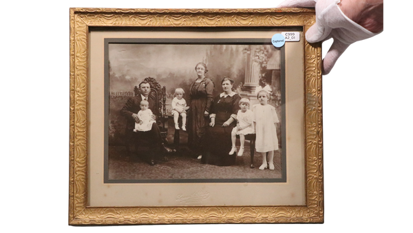 Framed Ancestry Photo for Specialty Scanning