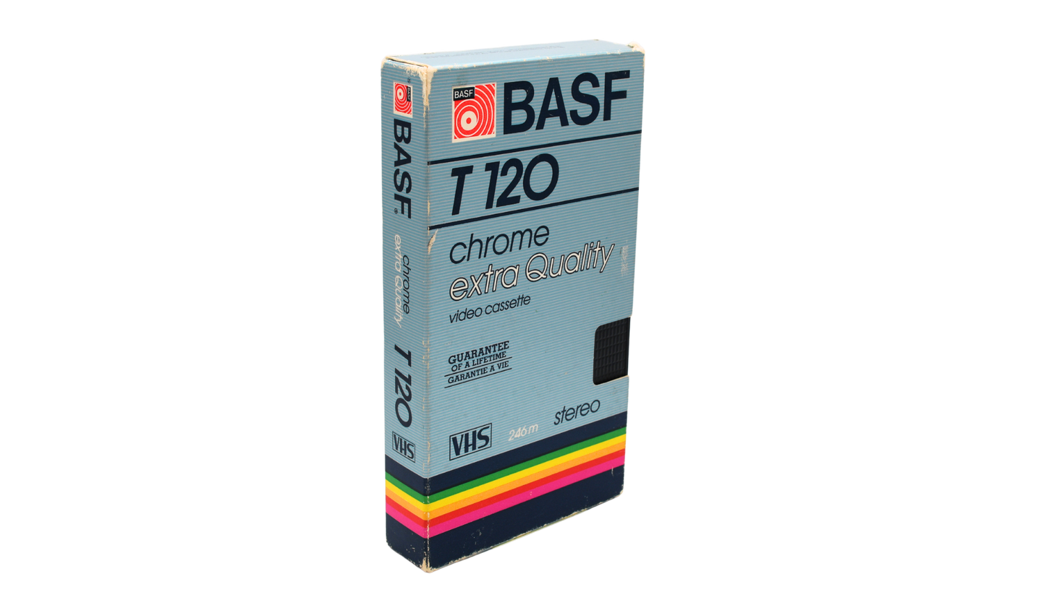 BASF T120 Chrome Extra Quality VHS Video Cassette