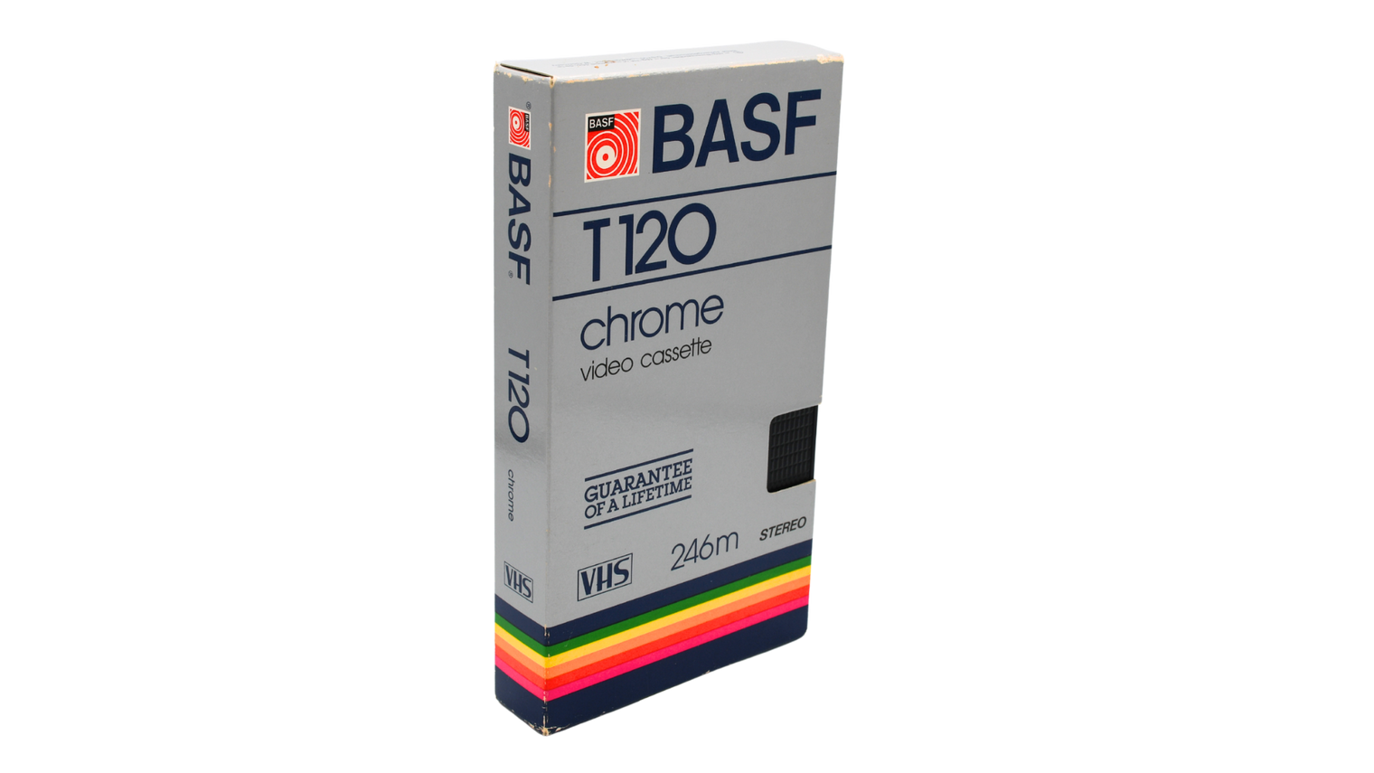 BASF T120 Chrome VHS Video Cassette