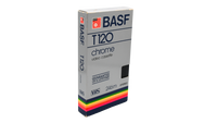 BASF T120 Chrome VHS Video Cassette