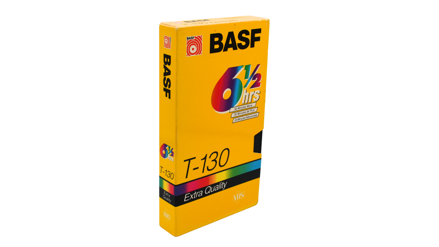 BASF T130 Extra Quality VHS Video Cassette