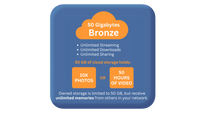 Bronze Cloud Storage by Heirloom