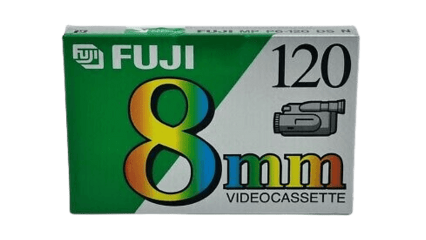 Fuji 120 8mm Videocassette Tape Cover