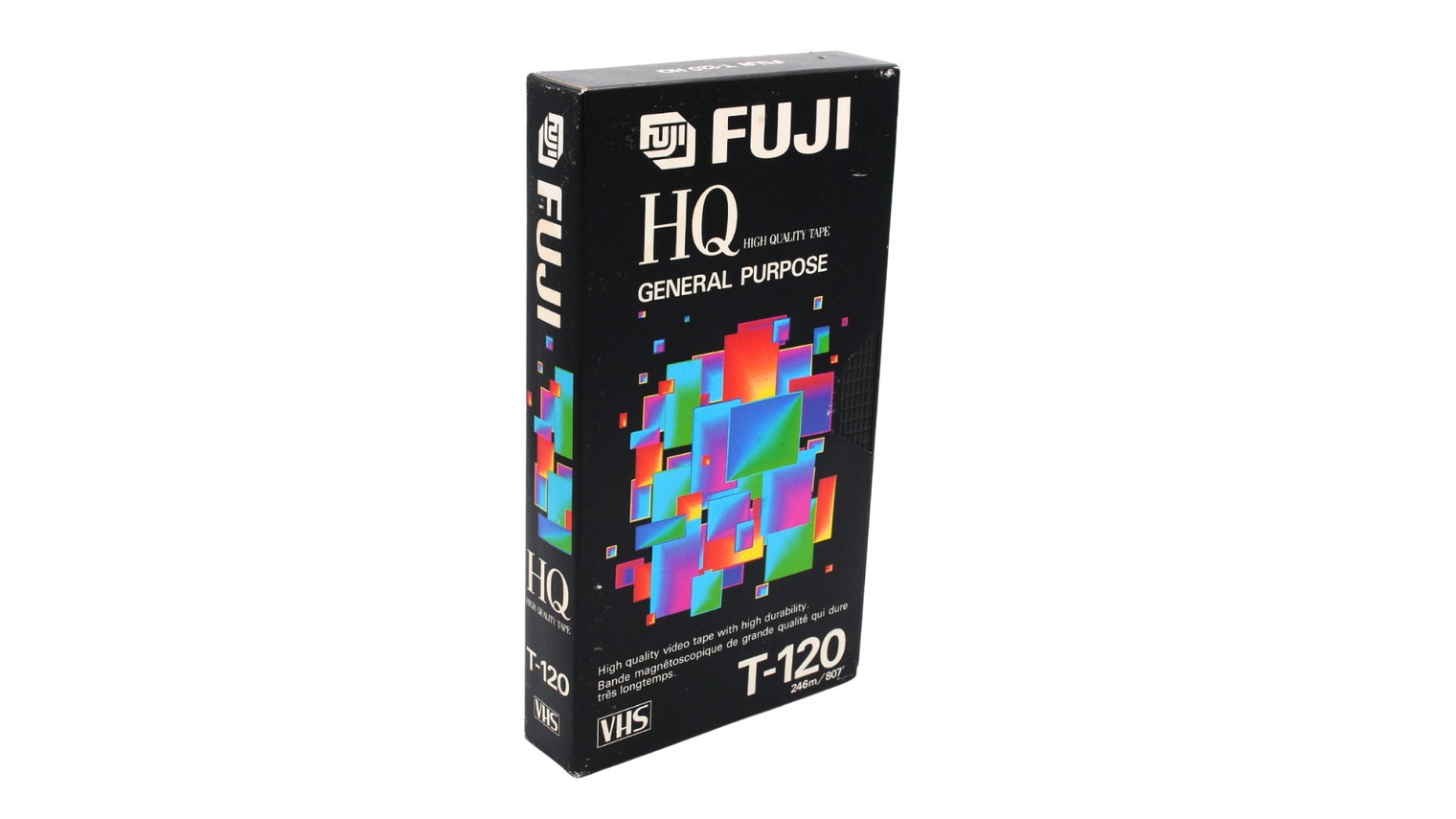 Fuji HQ T-120 General Purpose VHS Tape