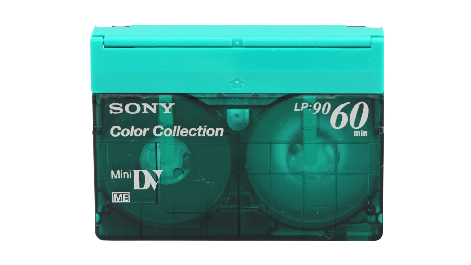 Green Sony MiniDV Tape
