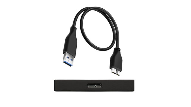 Heirloom External Hard Drive with USB Cable