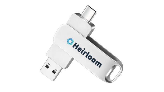 Heirloom Flash Drive Backup