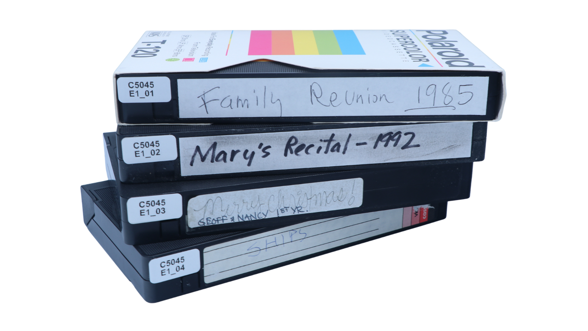 Heirloom Organization for VHS to Digital