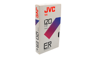 JVC 120 ER VHS Video Cassette