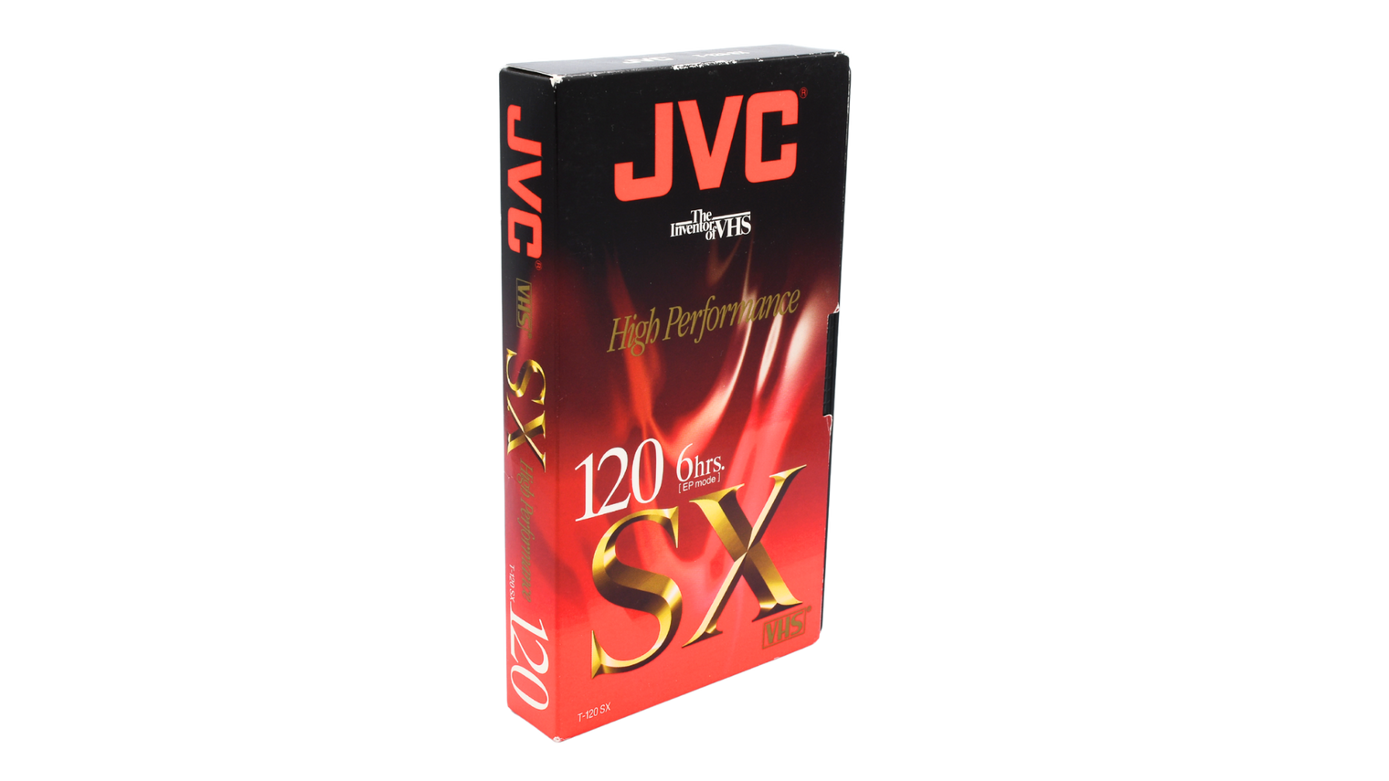 JVC 120 SX 6 Hours VHS Video Cassette