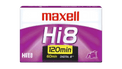 Maxell 120min Hi8 60min Digital8 8mm Tape Cover
