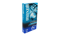 Maxell T-120 GX-Silver 6 Hour VHS Tape