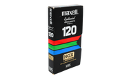 Maxell T-120 HGX VHS Videocassette