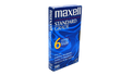 Maxell T-120 Standard Grade 6 Hour VHS Tape