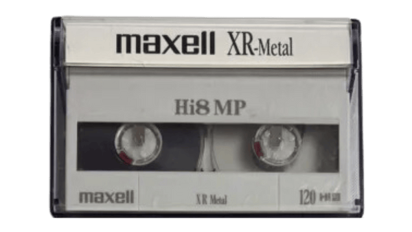 Maxell XR Metal Hi8 Tape Case