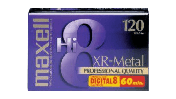 Maxell XR Metal Digital8 Tape Cover