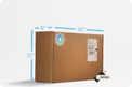 Medium Heirloom Shipping Box Bundled With a Prepaid USB Flash Drived