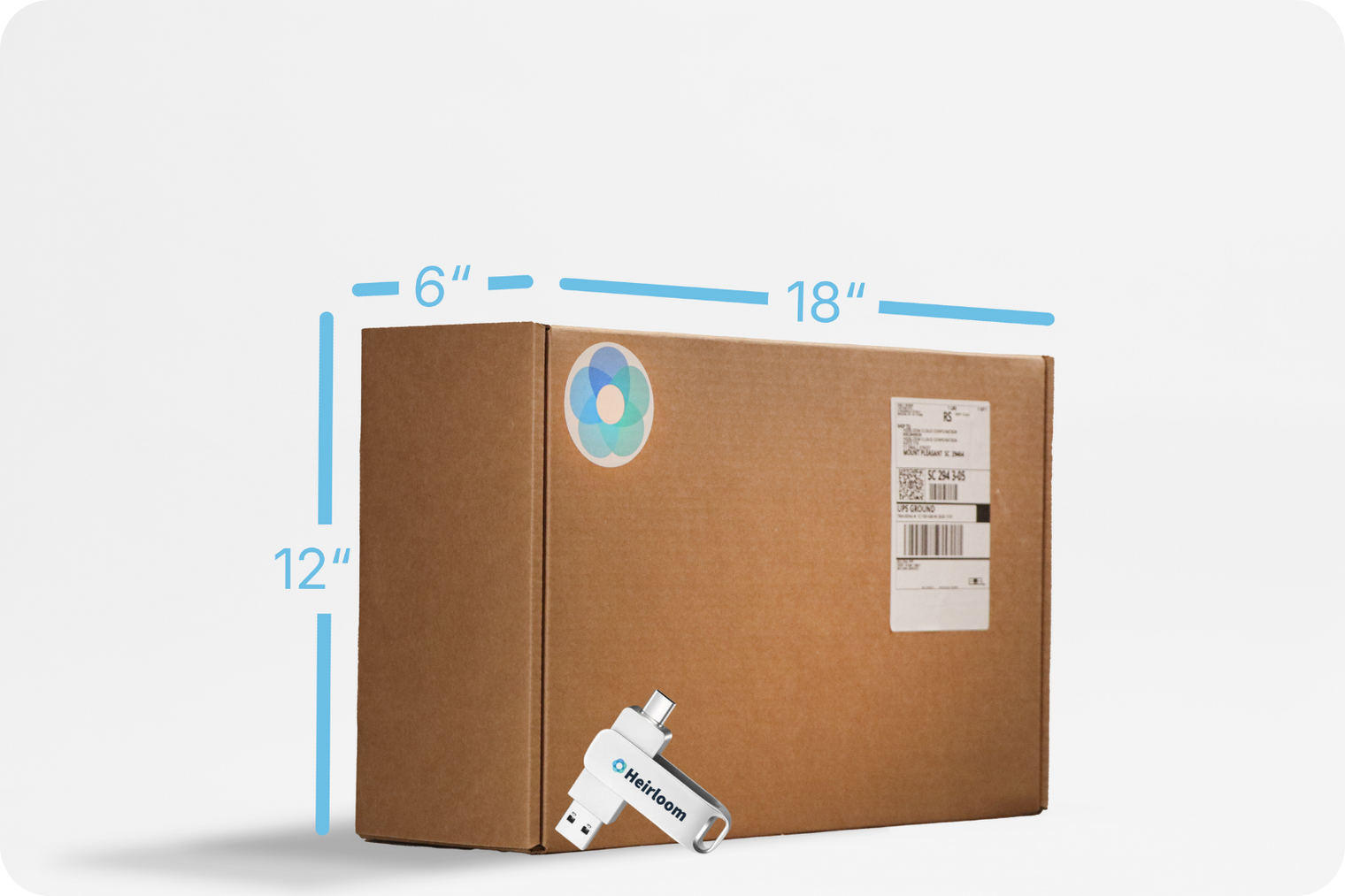 Medium Heirloom Box and Drive Bundle