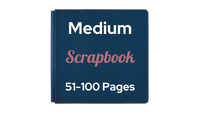 Medium Size Scrapbook