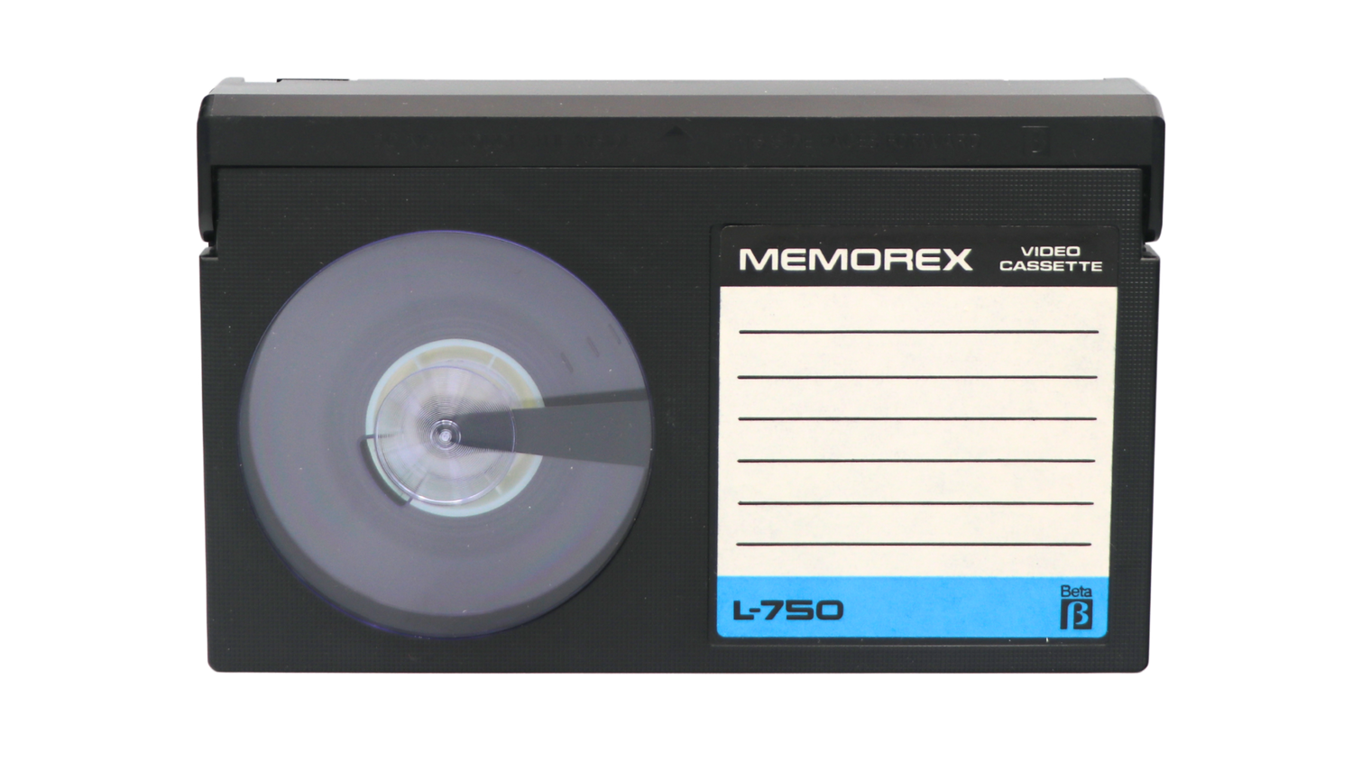 Memorex L-750 Betamax Tape