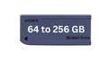 Memory Card 64 to 256 GB