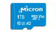 Micron Micro SDXC Memory Card