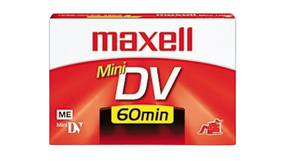 Case for a Maxell MiniDV camcaroder video tape