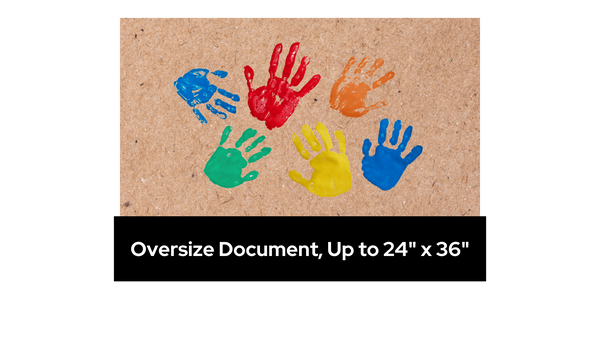 Oversize Document for Scanning