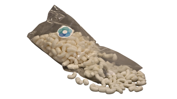 Heirloom Uses Only Environmentally Friendly Packing Peanuts That Dissolve in Water