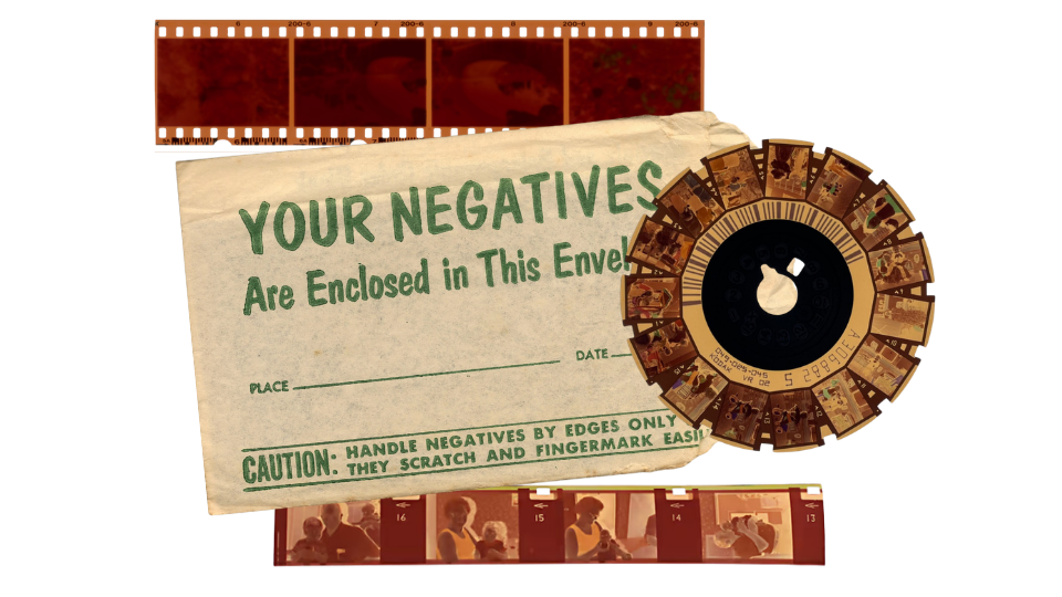 Pictures Stuck on Photo Negatives