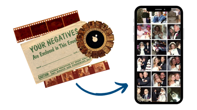 Photo Negatives to Digital Pictures